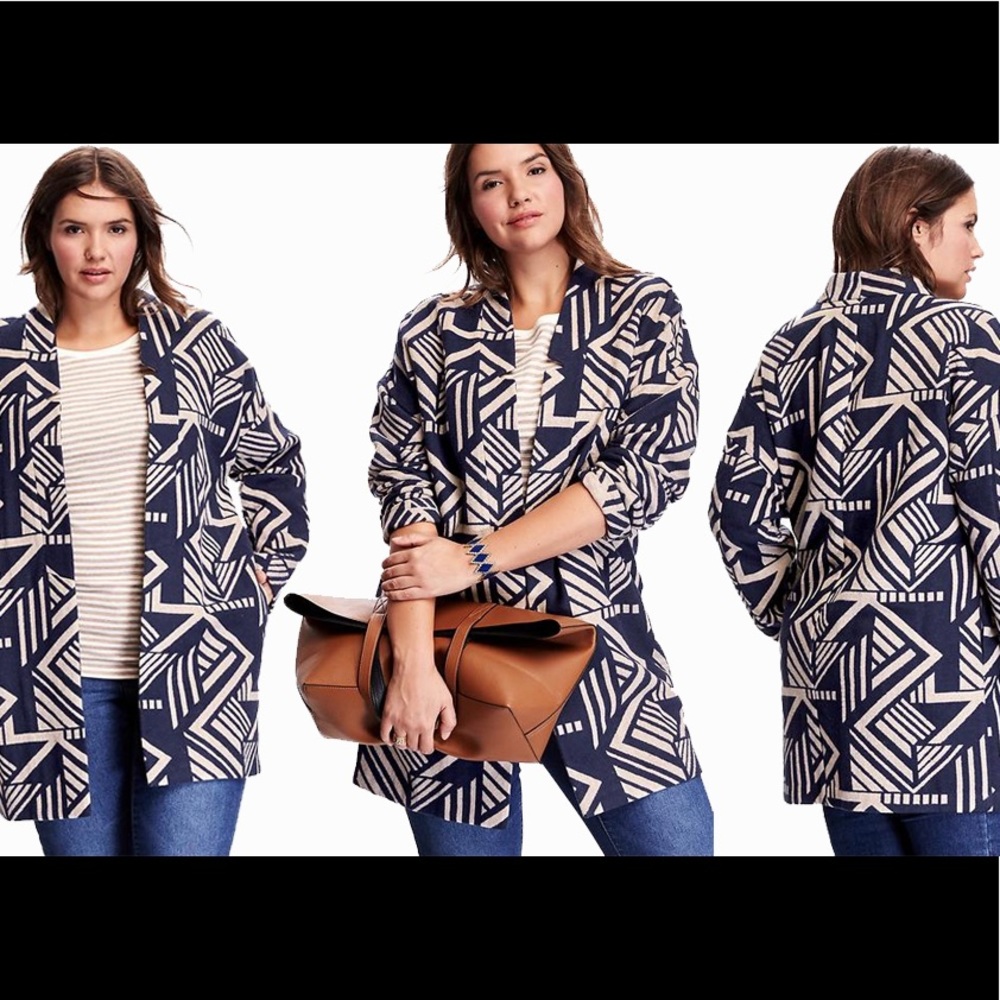 Old Navy open front oversized coat